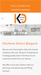 Mobile Screenshot of kitchensdirectbelgard.ie